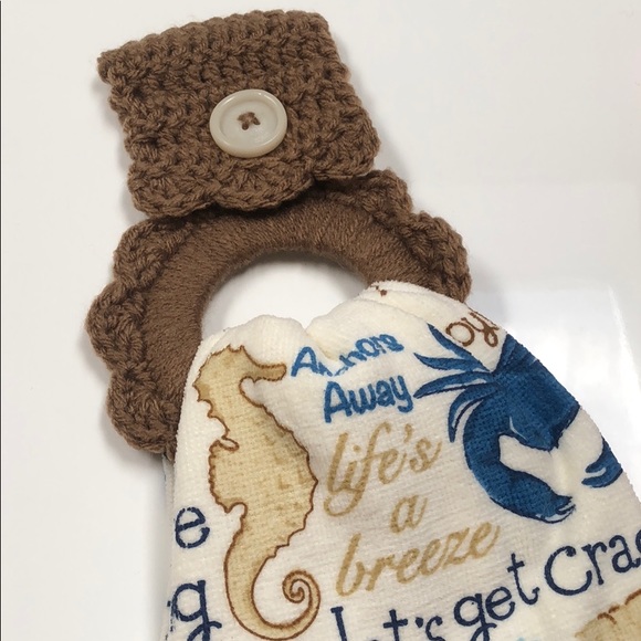 Seahorse kitchen towel & oven oven towel hanger - Picture 5 of 8